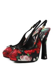 Текстильные туфли Vally 105 Dolce & Gabbana