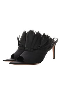Текстильные мюли Daniah Gianvito Rossi