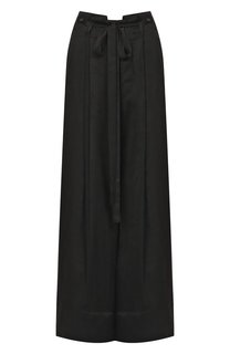 Брюки из вискозы и шелка Ann Demeulemeester