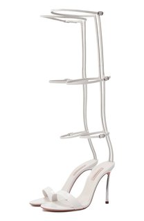 Кожаные босоножки Blade 100 Casadei