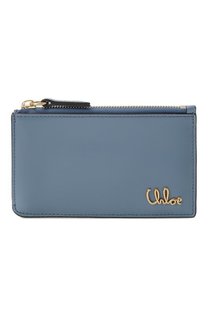 Кожаный футляр для кредитных карт Chloé
