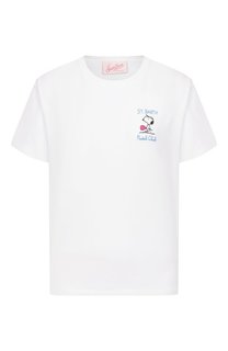 Хлопковая футболка MC2 Saint Barth