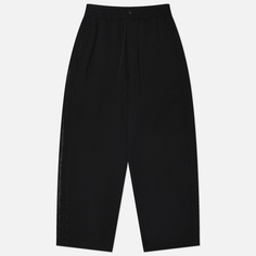 Мужские брюки Y-3 Mesh 3-Stripes Track, цвет чёрный, размер S
