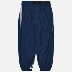 Мужские брюки Y-3 3-Stripes Nylon Shell, цвет синий, размер S