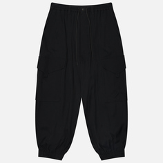 Мужские брюки Y-3 Rayon Twill, цвет чёрный, размер S