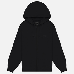 Мужская толстовка Y-3 French Terry Zip Hoodie, цвет чёрный, размер S