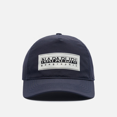 Кепка Napapijri Box Logo, цвет синий