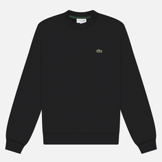 Мужская толстовка Lacoste Organic Cotton Regular Fit, цвет чёрный, размер S