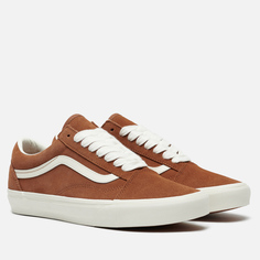 Мужские кеды Vans Old Skool Oversized Lace, цвет коричневый, размер 40.5 EU