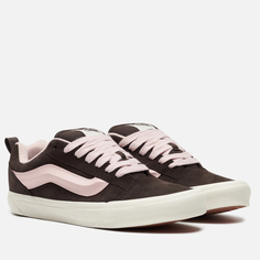 Кроссовки Vans Knu Skool Pop, цвет коричневый, размер 38 EU