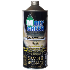 Масло моторное MOLYGREEN Premium 5W30 1л SP/GF-6A/CF