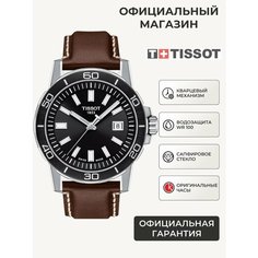 Наручные часы TISSOT T-Sport, серебристый/коричневый