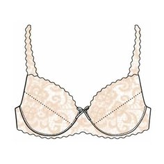 Бюстгальтер SieLei Wonder Lace, размер 6D, bianco