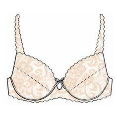 Бюстгальтер SieLei Wonder Lace, размер 3C, cipria