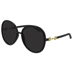 Солнцезащитные очки GUCCI, черный