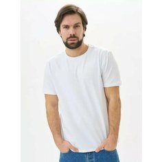 Футболка Uzcotton Basic, 1 шт., размер 48-50\L, белый