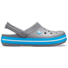 Сабо Crocs Crocband Clog, размер M10/W12 US, серый/синий