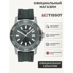 Наручные часы TISSOT, черный/серый