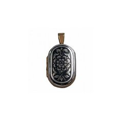 Подвеска Северная чернь, серебро, 925 проба