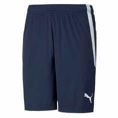Шорты PUMA teamLIGA, размер XXL, темно-синий