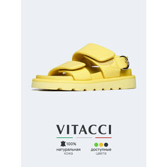 Сандалии VITACCI, размер 37, желтый