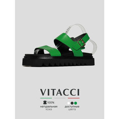 Сандалии VITACCI, размер 41, зелeный