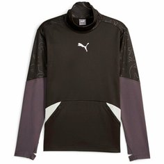 Олимпийка PUMA Свитер тренировочный Puma Indwinterized Top 65851003, размер S, , черный