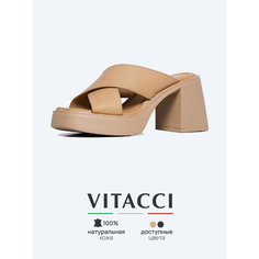 Сабо VITACCI, размер 37, бежевый