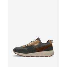 Кроссовки Kappa AUTHENTIC RUN LT M, размер 43, серый/коричневый