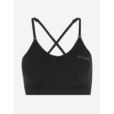 Топ спортивный Fila Womens Fitness Bra, размер 42, черный