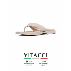 Сабо VITACCI, размер 40, бежевый