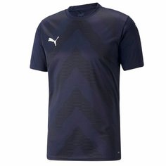 Футболка PUMA teamGLORY, размер S, темно-синий