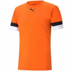 Футболка PUMA TeamRISE, размер 140, оранжевый