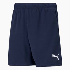 Шорты PUMA teamRISE, размер 140, темно-синий