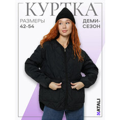 Куртка Натали Суслова, размер 48, черный