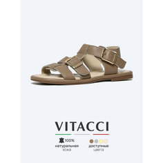 Сандалии VITACCI, размер 37, мокко