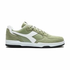 Кеды Diadora Raptor, размер T39, светло-зеленый/белый