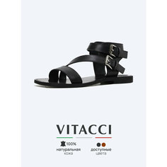 Сандалии VITACCI, размер 41, черный