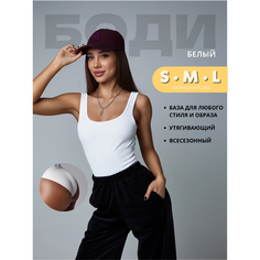 Боди бельевое, размер M, белый Oksy Brand