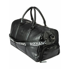 Сумка спортивная Rizziano, 25 л, 24х28х52 см, ручная кладь, черный