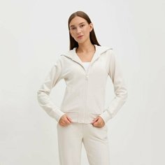 Толстовка GUESS, размер 2XS, , молочно-белый
