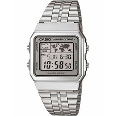 Наручные часы CASIO Vintage, серебристый