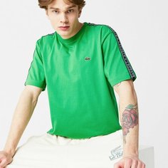 Футболка LACOSTE, размер T2, зелёный