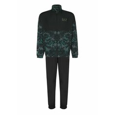 Костюм спортивный EA7 EMPORIO ARMANI, размер XXL, черный