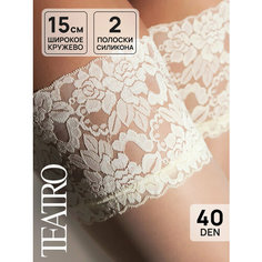 Чулки TEATRO, 40 den, размер 3, шампань