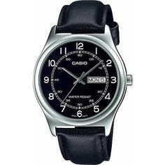 Наручные часы CASIO, серебряный, черный