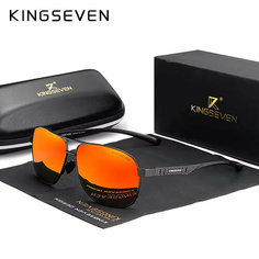 Солнцезащитные очки KINGSEVEN, оранжевый