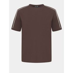 Футболка EA7 EMPORIO ARMANI, размер M, коричневый