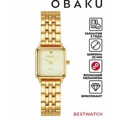 Наручные часы OBAKU, золотистый