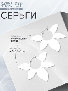 Серьги металл QF